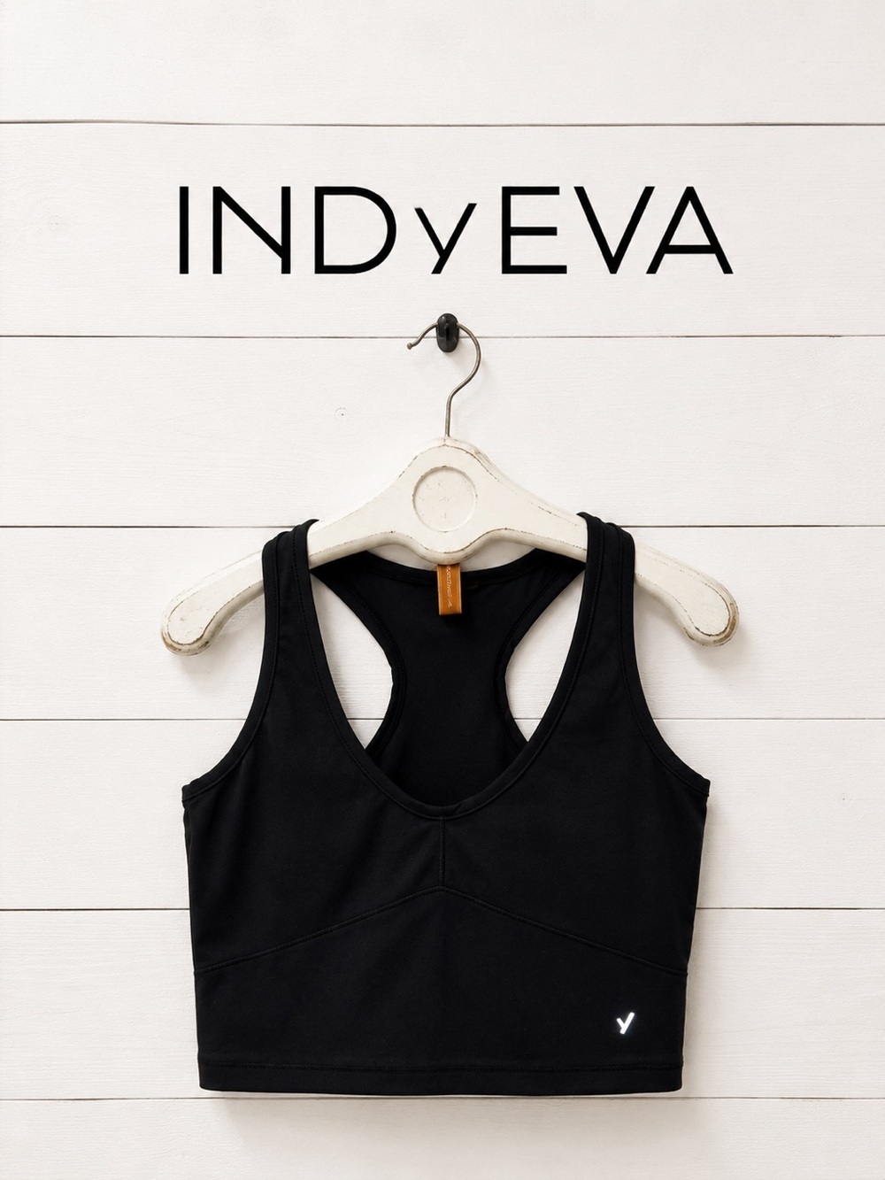 INDYEVA Racerback Active Tank Black Size Large